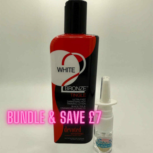 White 2 Bronze Tingle Bottle