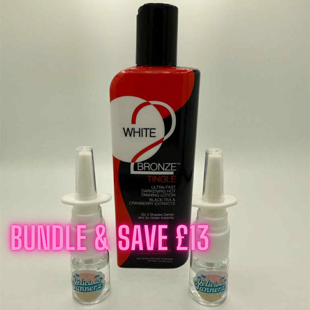 White 2 Bronze Tingle Bottle